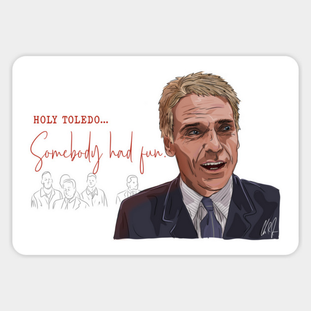 Die Hard: Holy Toledo Magnet by 51Deesigns