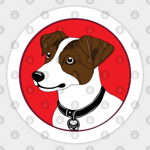 Jack Russell Terrier Sticker by DickinsonDesign