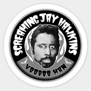 Screaming Jay Hawkins - Voodoo man Sticker