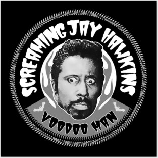 Screaming Jay Hawkins - Voodoo man Posters and Art