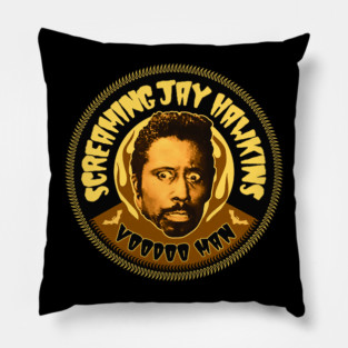 Screaming Jay Hawkins - Voodoo man (Colour) Pillow