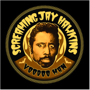 Screaming Jay Hawkins - Voodoo man (Colour) Posters and Art
