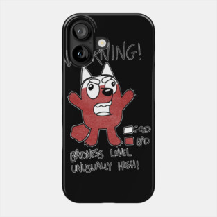 Muffin’s Badness Level Phone Case