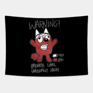 Muffin’s Badness Level Tapestry