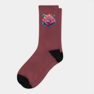 Mother, Purest Love, Happy Mothers day Socks