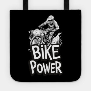 Bike Power, Bicycle Rider Tote