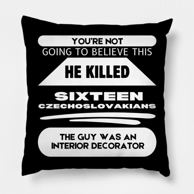 Pine Barrens Pillow by Low Life Shirts