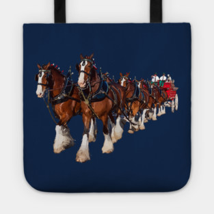 Clydesdale Eight Horse Hitch Tote