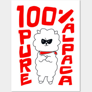 100% Pure Alpaca Posters and Art