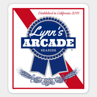 Lynn's Blue Ribbon Sticker
