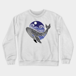 The Mighty Whale of the Sea Crewneck Sweatshirt