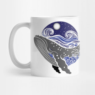 The Mighty Whale of the Sea Mug