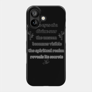 Divine Feminine Seer Spiritual Magick Phone Case