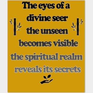 Divine Feminine Seer Spiritual Magick Posters and Art