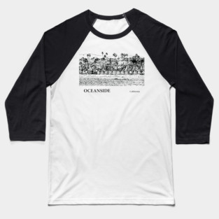 Oceanside California Baseball T-Shirt
