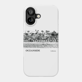 Oceanside California Phone Case