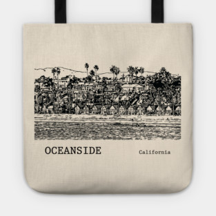 Oceanside California Tote