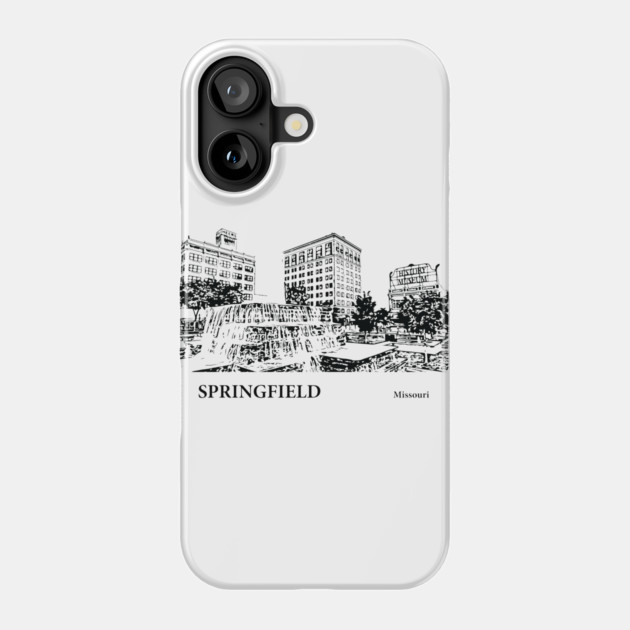 Springfield Missouri Phone Case by Lakeric