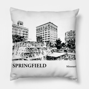 Springfield Missouri Pillow