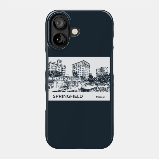 Springfield Missouri Phone Case by Lakeric