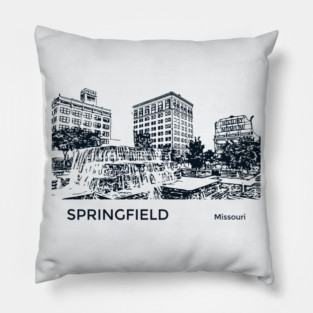 Springfield Missouri Pillow