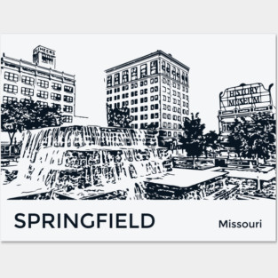 Springfield Missouri Posters and Art