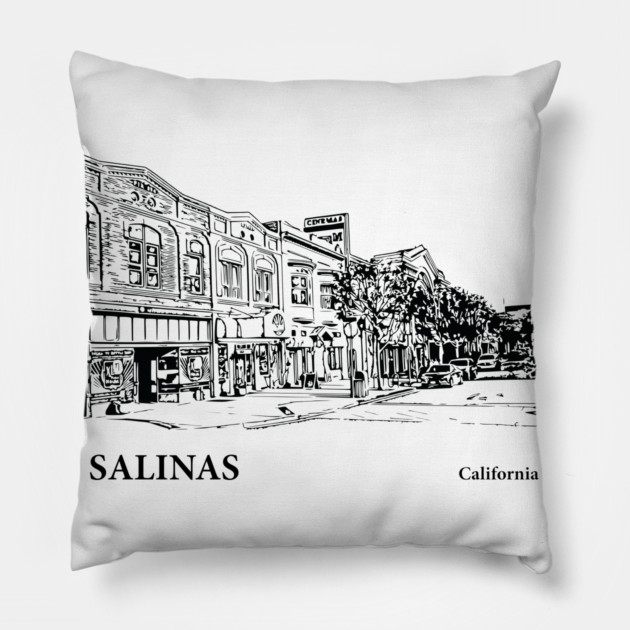 Salinas California Pillow by Lakeric
