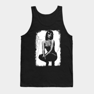Donna Summer Vintage Distressed Tank Top