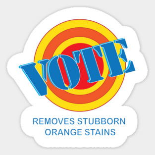 Vote! Make you're voice heard! Sticker