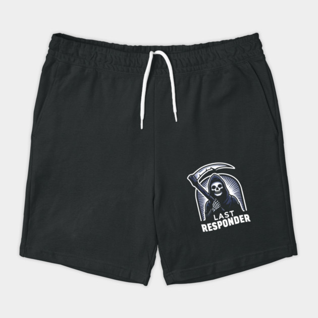 Last Responder – Grim Reaper Dark Humor Graphic Gift by MakerMind8.2