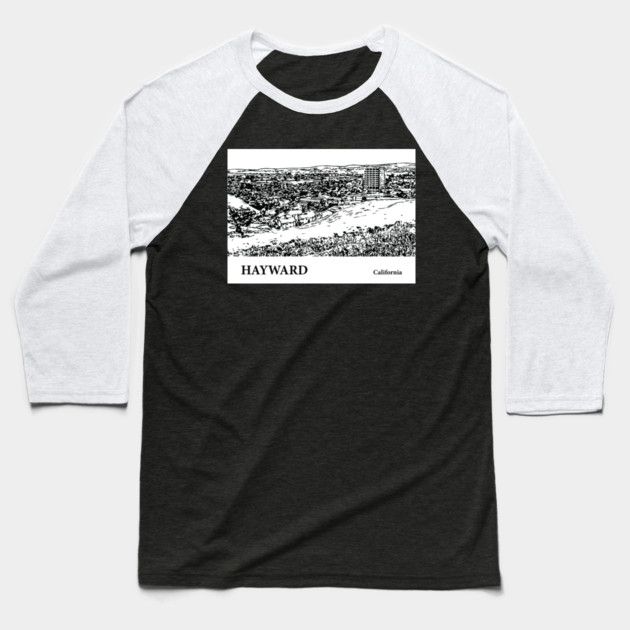 Hayward California Baseball T-Shirt by Lakeric