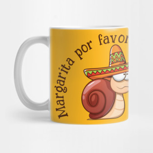 Snail Margarita hold the salt Mug