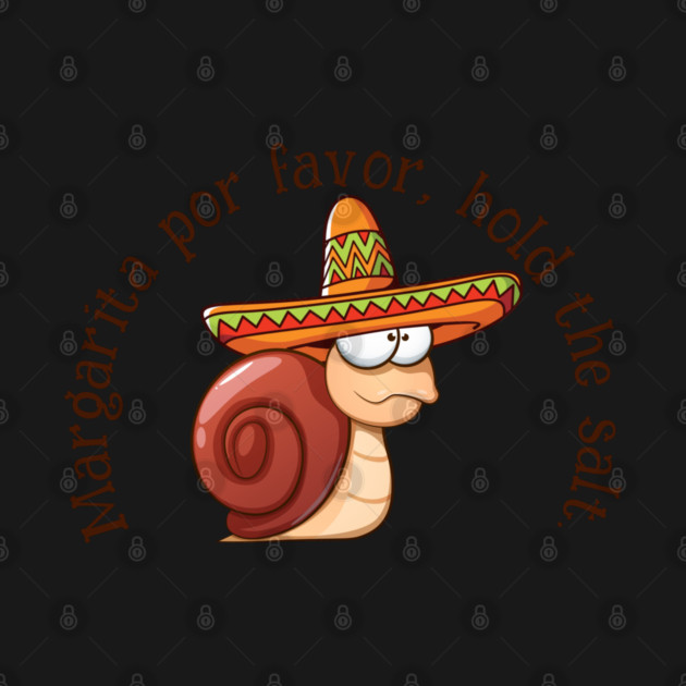 Snail Margarita hold the salt by HolidayBug