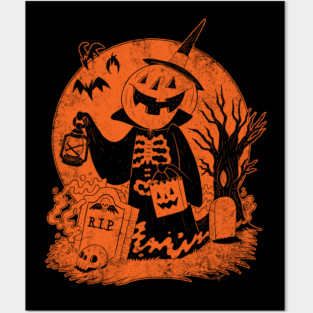 Vintage Spooky Posters and Art