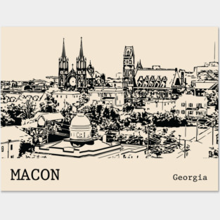 Macon Georgia Posters and Art