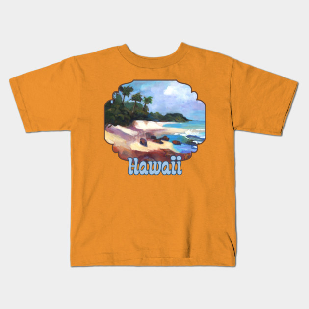 Hawaii Kids T-Shirt by TopTenGraphics