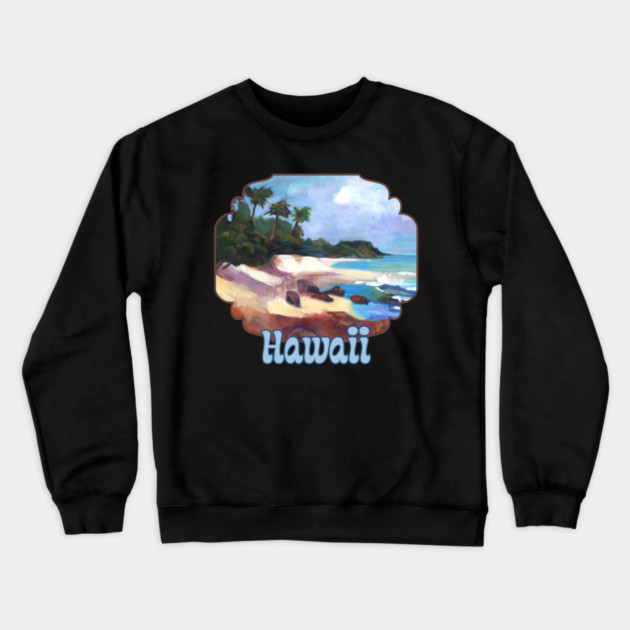 Hawaii Crewneck Sweatshirt by TopTenGraphics