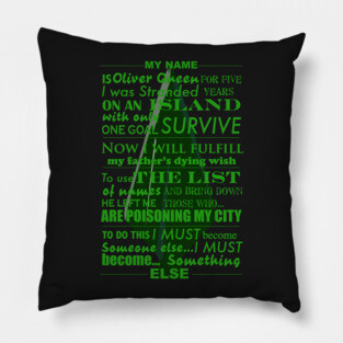 Arrow opening Pillow