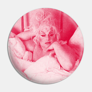 Divine / Drag Queen Fanart Pin