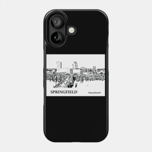Springfield Massachusetts Phone Case