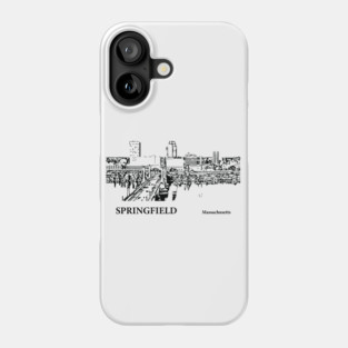 Springfield Massachusetts Phone Case