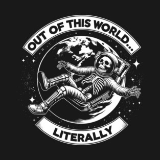 Out of This World Space Astronaut Fan T-Shirt