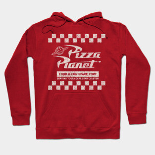 Pizza Planet Worn Hoodie