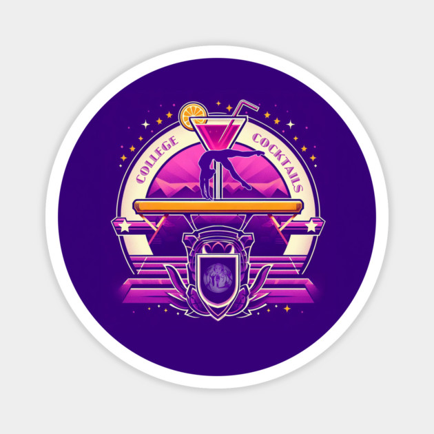 College & Cocktails Magnet by GymCastic