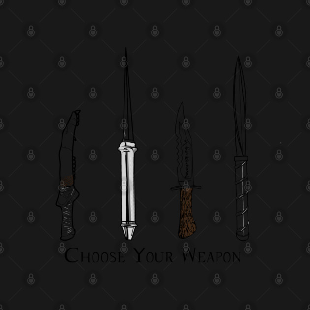 Choose Your Weapon by TheOneImagination