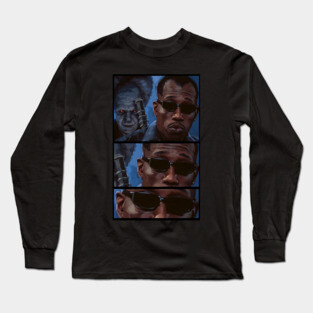 Blade vs dracula bram stoker Long Sleeve T-Shirt