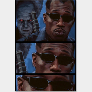 Blade vs dracula bram stoker Posters and Art