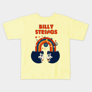 Billy Strings Retro Face Kids T-Shirt