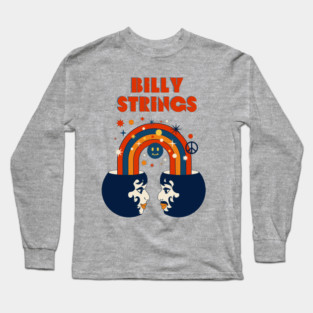 Billy Strings Retro Face Long Sleeve T-Shirt