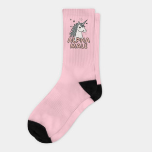 Alpha Male Quirky Unicorn Socks
